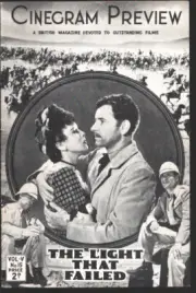MAG: Cinegram Preview #15 2/7/1940-British film mag-"The Light That Failed"-R...