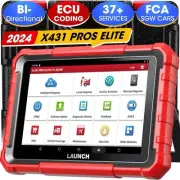 Launch X-431 PROS ELITE Auto Full System Diagnostic CANFD,EC.U Coding,V-AG Guide