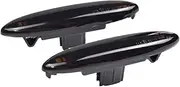 2pcs Side Marker Turn Signal Light For Lexus IS250 IS350 SC430 MARK X REIZ CROWN UZZ40 Highlander Camry ACV40(Dynamic Smoked)