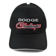 Dodge Challenger Hat Black Cap - SHIPPED IN A BOX - R/T SRT Hellcat Scat Pack