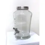 KILNER 玻璃飲料桶 玻璃冷水壺 飲料壺 附龍頭 梅森瓶 派對野餐飲料 BUFFET 裝飾