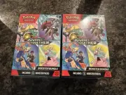 Two (2) Pokemon SV Journey Together Booster Bundle Box In Hand Factory Sealed