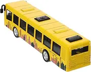 BESPORTBLE Simulation City Bus Model Car for Pull Back Bus Birthday and Holiday Present
