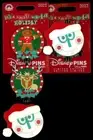 DLR Santa Clock Face It's A Small World Holiday Tri-Fold LE Disney Pin 152253