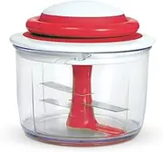 Chef'n VeggiChop Hand-Powered Food Chopper (Cherry)