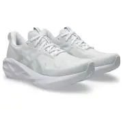 ASICS Men's Novablast 5 Running Shoes, White/Piedmont Grey