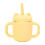 Annabel Trends Baby Mini Sippi Bear Training Cup w/ Handles Lemon 11.5cm