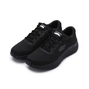 SKECHERS ARCH FIT 2.0 綁帶運動鞋 全黑 232700BBK 男鞋