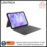 Logitech Combo Touch for iPad Pro 11" (M4) Graphite *AU STOCK*Free Express Post*