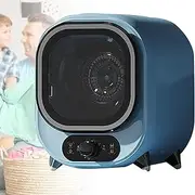 Vented Tumble Dryer,Small Condenser Tumble Dryer,Compact & Mini Spin Dryer,Perfect for Counter Top or Wall Mounted Use Spin Dryer with 0.8kg Load Capacity, for Home, Apartments and Rvs