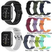 For Realme Watch 2/S Pro Watch Silicone Strap Replacement Wristband