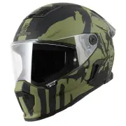 Rapto Demon Green Full Face Helmet