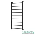 Fienza Kaya Heated Towel Rail 600 x 1200mm Matte Black