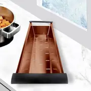 ACA 45x19CM Kitchen Sink Colander Vegetable Fruit Washing Drainer Tray Strainer Brushed Rose Gold