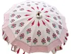 Garden Umbrella Outdoor Block Print Indian Wedding Decor Patio Parasols For Home