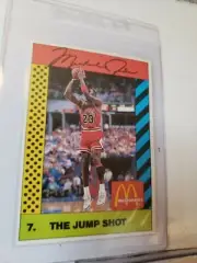 RARE 1990 McDonald's Sports Illustrated Kids Michael Jordan #7 The Jump Shot