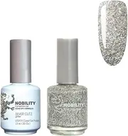 (Silver Glitz (Nbcs068)) - Lechat Nobility - Gel Polish & Nail Lacquer Set (Glitter Collection) (Silver Glitz NBCS068)