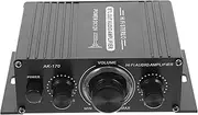 ARTIBETTER 1Pc Mini Digital HiFi Stereo Amplifier Professional Audio Amplifier for DIY Audio Production Compact Design Excellent Performance Easy Operation Black