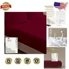 Soft and Durable 600 Thread Count Full Size Fitted Sheet - 100% Egyptian Cotton