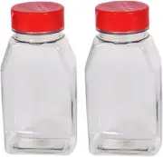 Skyway Supreme Large 16 OZ Plastic Spice Bottles Seasoning Containers Jars - Fla