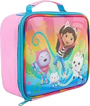 DREAMWORKS GABBY'S DOLLHOUSE Gabby's Dollhouse Lunch Bag, Polyester, Pink