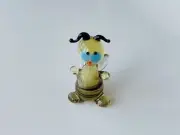 COOL BEE~Collectible Hand Blown Art Glass Figurine~Handmade Tiny Animal~UNIQUE