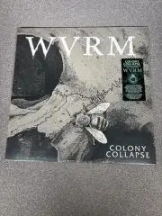 Wvrm Colony Collapse Vinyl Record Limited to 300 Mint Green w/ Chartreuse
