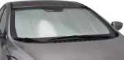Premium Silver FOLDING Custom Fit Sun Shade w/BAG for Eclipse Screen Heat Shield (for: Mitsubishi)