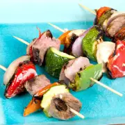 8" Bamboo Skewers (100 to 1000) BBQ Shisk Kabobs Free Shipping USA Only