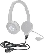 XLR Connector Headset Cable for Clear-Com CC-110-X4(5ft), Interchangeable Microphone Headphone Wire for Clear-Com CC-110 CC-300-X4 CC-220-X4 CC-400-X4 Headsets, 4 Pin XLR Female Adapter Cord(1 Pack)