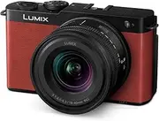 Panasonic LUMIX S9 Compact Full Frame Mirrorless Camera with 18-40mm Lens Kit, Crimson Red (DC-S9NGN-R)