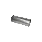 Redback Universal Muffler - 6" Round 14" Long 3" Centre/Centre Chambered