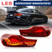 Clear LED Tail Lights W/Start UP Animation For BMW M4 F32 F33 F36 F82/83 2014-20 (for: BMW)