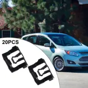 Plastic Rear Glass Molding Trim Clips for Ford 6493 C5ZZ6543413B Set of 20