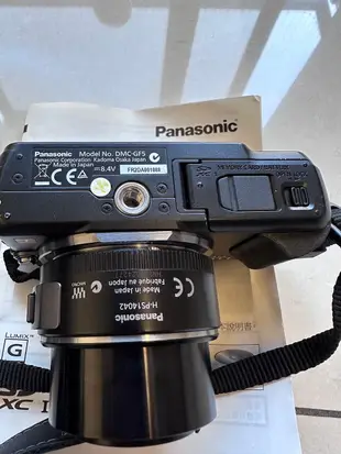 Panasonic DMC-GF5 類單眼數位相機 黑色 二手