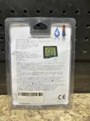 Digital LCD Thermometer Hygrometer Humidity Meter Room Temperature Clock