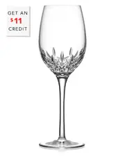 Waterford Lismore Essence Clear Medium Wine Glass with $11 Credit