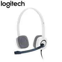 在飛比找有閑購物優惠-Logitech 羅技 H150 立體聲耳機麥克風 白