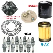 Tune Up Kit Filters Cap Wire Spark Plugs For CHEVROLET C10 SUBURBAN V8 5.7L 1973