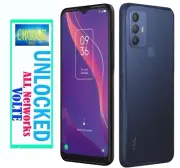 UNLOCKED }Dual SIM TCL 306 4G All SIM 3GB RAM Tri Rear Cam NFC VoLTE GPS Hotspot
