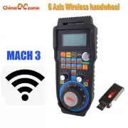 6 Axis Wireless CNC Handwheel Mach3 MPG Pendant Machine Lathe Control WHB04B-6