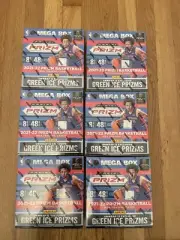 New 2021-22 Prizm Basketball Mega Box Fanatics Exclusive *Quantity of 6*