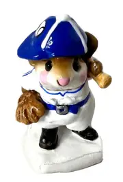 WEE FOREST FOLK Batter Up MS15 Joe DeMousio Blue White Annette Petersen NIB