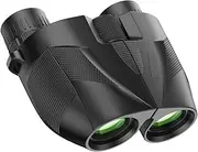 Compact Waterproof Binoculars 12x25 Coated Lenses for Hunting Theatre Camping Hiking Bird Watching