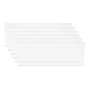 6 Pcs L-shaped Isolation Board Shelf Dividers Clear Baby Bin Inserts