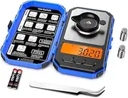 ORIA Digital Pocket Scale, 50g/0.001g Professional Milligram Scale, Portable Kitchen Scale with 6 Units, Calibration Weight, Backlight, Tare Function, Mini Scale for Food,Tablets, Jewelry -Blue
