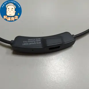 AFO阿福 福利品/展示機 鐵三角 無線運動耳機 SPORT60BT【黑色】