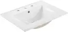 NEW w/in box Modway EEI-3766-WHI 24" Ceramic Bathroom Sink/ Basin TopWhite