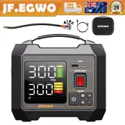 300PSI Digital Electric Tire Inflator Car Pump Air Compressor Portable Auto 12V