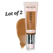2Pack Revlon PhotoReady Candid Natural Finish Foundation, 440 Caramel 0.75 fl oz